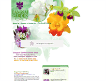 Tablet Screenshot of bangsaigardenorchid.com